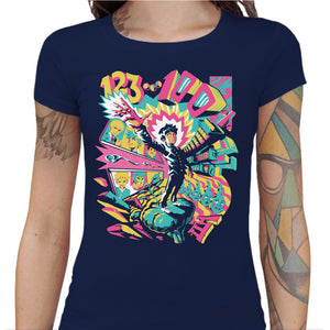 T-shirt Geekette - Psychedelic 100