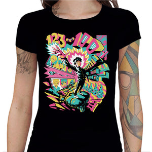 T-shirt Geekette - Psychedelic 100