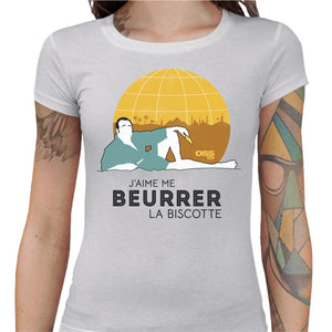 T-shirt Geekette - Beurrer la Biscotte