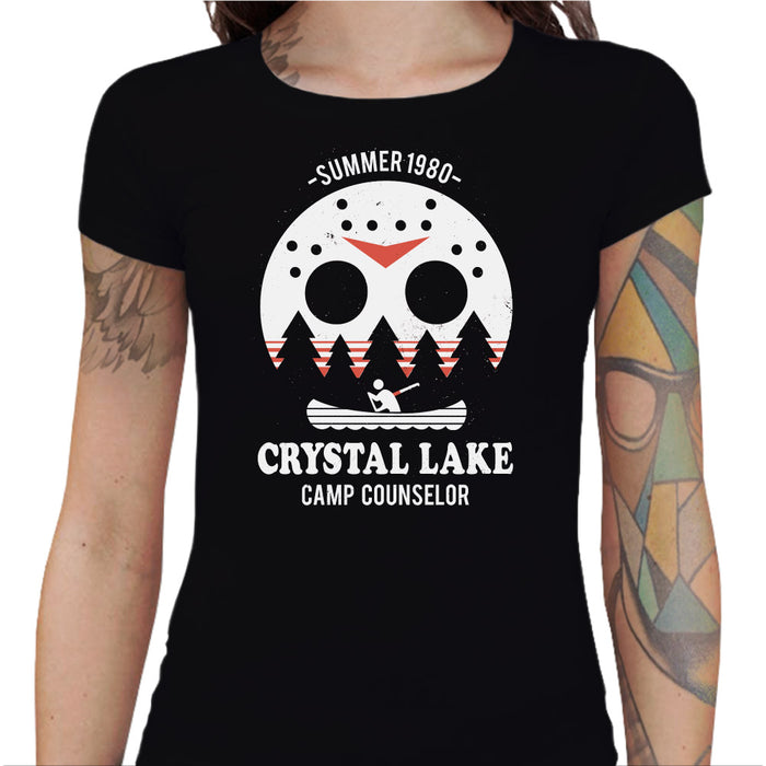 T-shirt Geekette - Crystal Lake