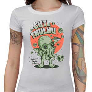 T-shirt Geekette - Cute Thulhu