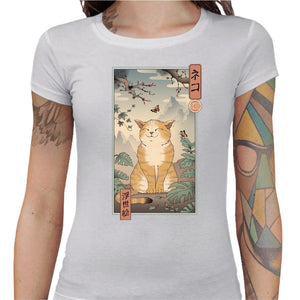 T-shirt Geekette - Edo Cat