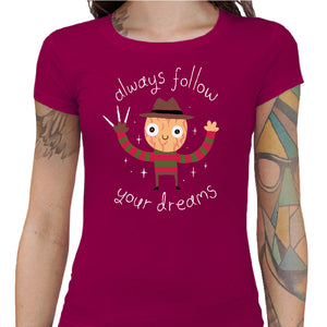 T-shirt Geekette - Follow your Dreams