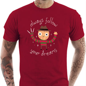 T-shirt Geek Homme - Follow your Dreams