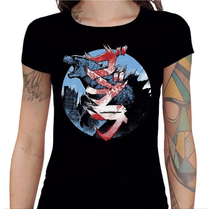 T-shirt Geekette - Gojira Scream