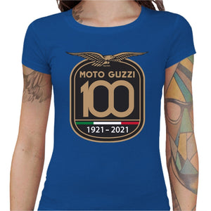 T shirt Motarde - Moto Guzzi - 100 ans