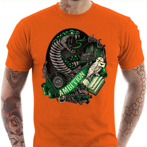 T-shirt Geek Homme - Serpentard - House of Ambition