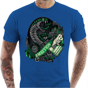 T-shirt Geek Homme - Serpentard - House of Ambition
