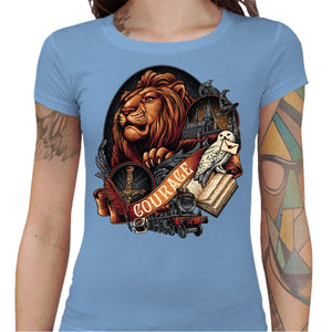 T-shirt Geekette - Gryffondor - House of Courage