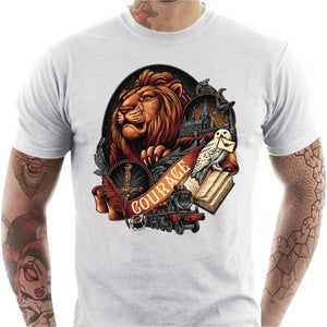 T-shirt Geek Homme - Gryffondor - House of Courage