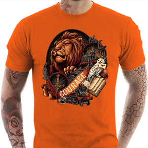 T-shirt Geek Homme - Gryffondor - House of Courage