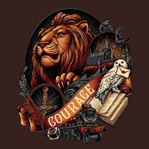 Tshirt Gryffondor - House of Courage