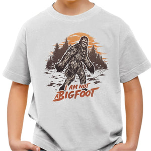 T-shirt Enfant Geek - I'am not a Bigfoot
