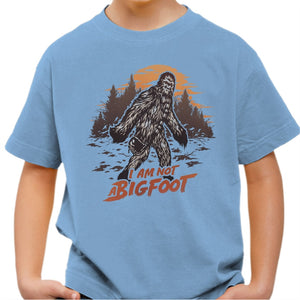 T-shirt Enfant Geek - I'am not a Bigfoot
