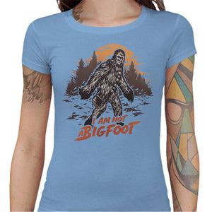 T-shirt Geekette - I'am not a Bigfoot