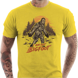T-shirt Geek Homme - I'am not a Bigfoot