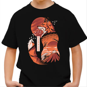 T-shirt Enfant Geek - Japanese Fox
