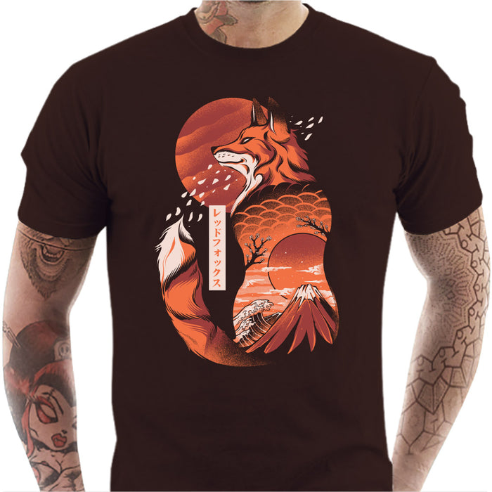 T-shirt Geek Homme - Japanese Fox