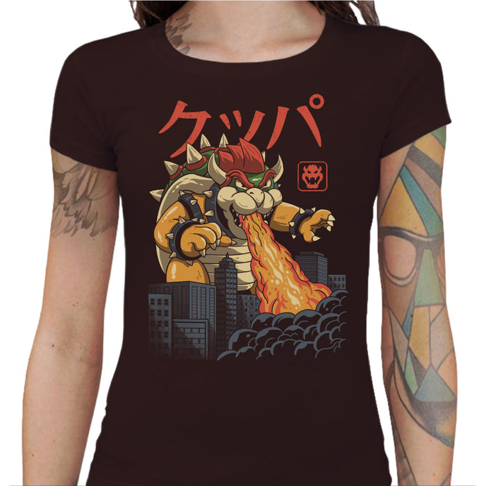 T-shirt Geekette - Koopa Kaiju