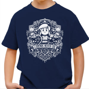 T-shirt Enfant Geek - Legends Never Die - Zelda