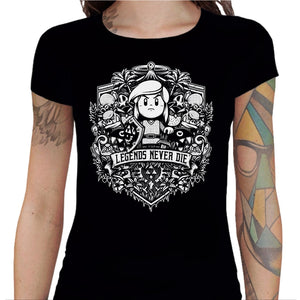 T-shirt Geekette - Legends Never Die - Zelda
