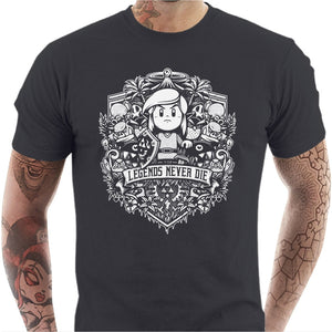 T-shirt Geek Homme - Legends Never Die - Zelda