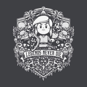 Tshirt Legends Never Die - Zelda