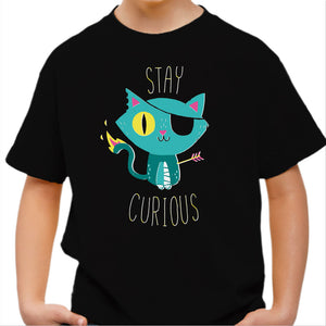 T-shirt Enfant Geek - Stay Curious