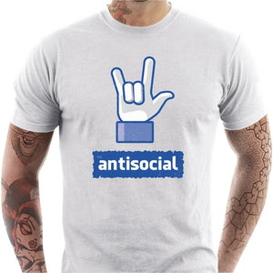 T-shirt Geek Homme - Antisocial