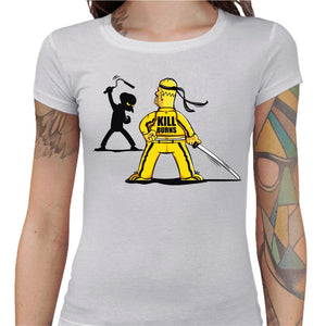 T-shirt Geekette - Kill Burns