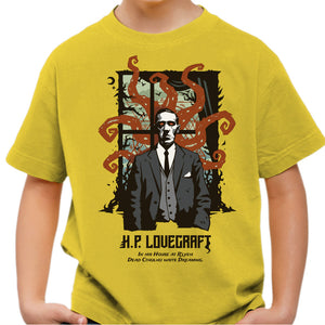 T-shirt Enfant Geek - Howard Philips Lovecraft