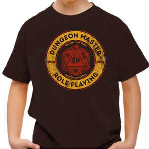 T-shirt Enfant Geek - Dungeon Master