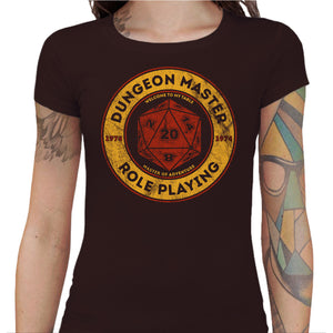 T-shirt Geekette - Dungeon Master