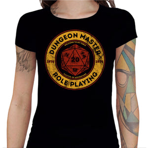 T-shirt Geekette - Dungeon Master
