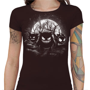 T-shirt Geekette - Moonlight Ghosts