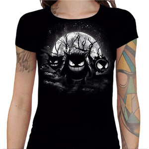 T-shirt Geekette - Moonlight Ghosts