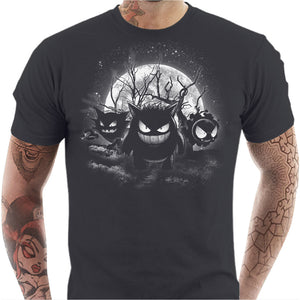 T-shirt Geek Homme - Moonlight Ghosts