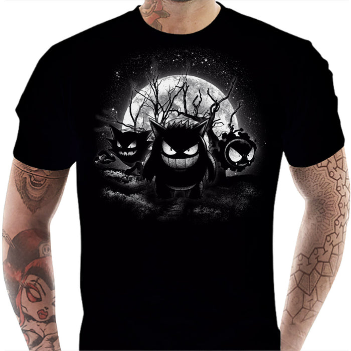 T-shirt Geek Homme - Moonlight Ghosts
