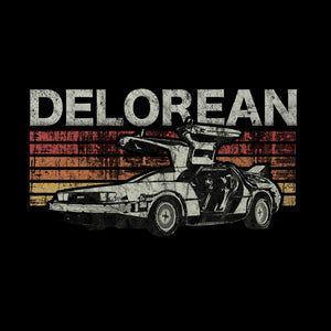 Tshirt Retro Delorean