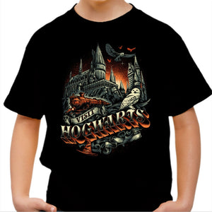 T-shirt Enfant Geek - Poudlard - Hogwarts